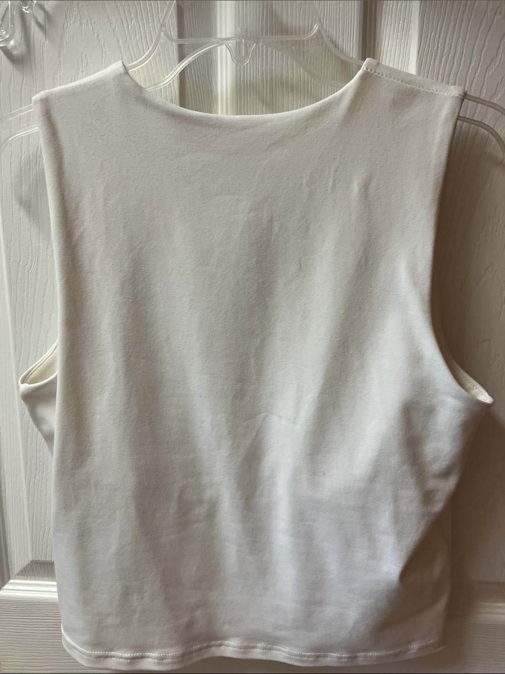 Wishlist White Scoop Neck Tank Top - Picture 2 of 5
